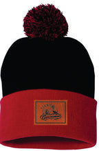 Load image into Gallery viewer, POM POM TOQUE - SP15 - FERNIE GHOSTRIDERS - PATCH
