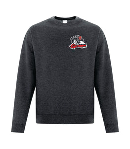 UNISEX EVERYDAY FLEECE CREWNECK SWEATSHIRT - ATCF2400 - FERNIE GHOSTRIDERS- EMB