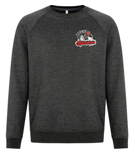 UNISEX VINTAGE CREWNECK SWEATSHIRT - F2046 - FERNIE GHOSTRIDERS - EMB