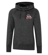 Load image into Gallery viewer, LADIES&#39; VINTAGE HOODED SWEATSHIRT - L2045 - FERNIE GHOSTRIDERS - EMB