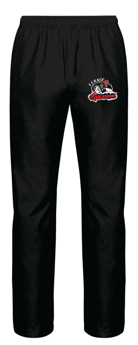 YOUTH SCORE TRACK PANTS - P4175Y - FERNIE GHOSTRIDERS - EMB