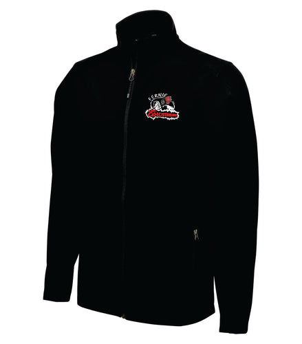 UNISEX COAL HARBOUR SOFT SHELL JACKET - J7603 - FERNIE GHOSTRIDERS - EMB