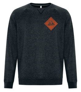 UNISEX VINTAGE CREWNECK SWEATSHIRT - F2046 - FERNIE GHOSTRIDERS - PATCH