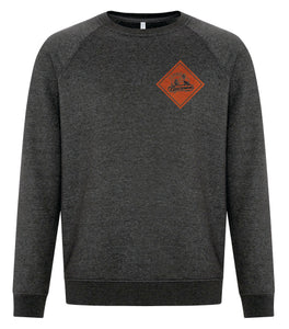 UNISEX VINTAGE CREWNECK SWEATSHIRT - F2046 - FERNIE GHOSTRIDERS - PATCH