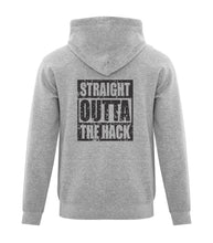 Load image into Gallery viewer, YOUTH EVERYDAY FLEECE HOODIE - ATCY2500 - &quot;STRAIGHT OUTTA THE HACK&quot; - PATCH &amp; HP