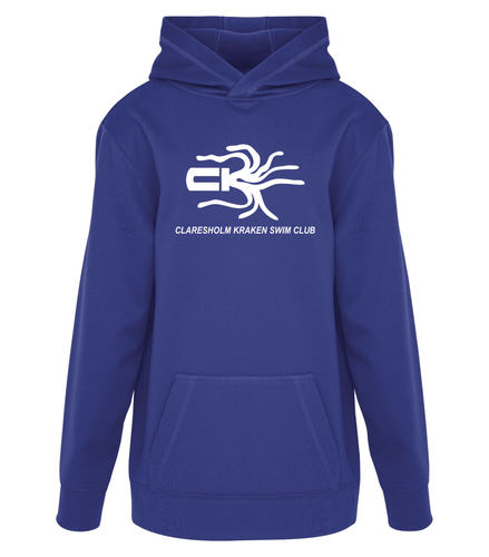 YOUTH ATC GAME DAY FLEECE HOODED SWEATSHIRT - Y2005 - CLARESHOLM KRAKENS - HP