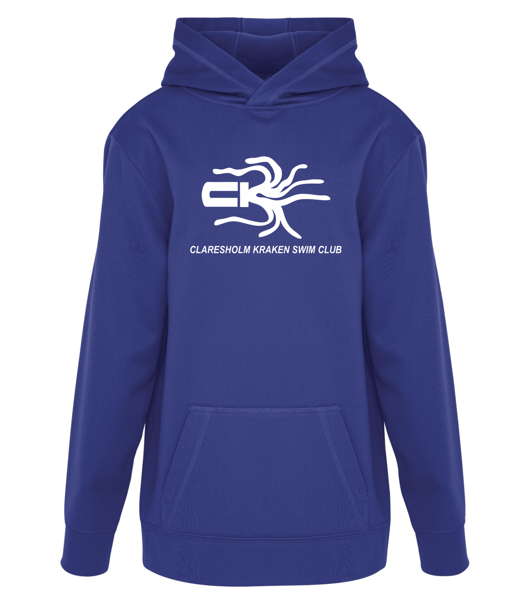 YOUTH ATC GAME DAY FLEECE HOODED SWEATSHIRT - Y2005 - CLARESHOLM KRAKENS - HP