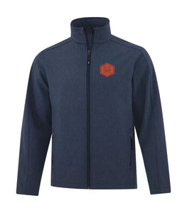 MEN'S COAL HARBOUR SOFT SHELL JACKET - J7603 - PC CURLING CLUB - PATCH