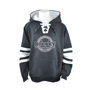 YOUTH RETRO JERSEY HOODIE - HOCKEY THROUGH THE AGES LOGO - HP
