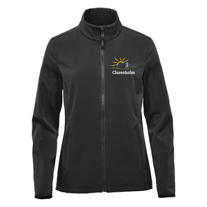 WOMEN'S NARVIK SOFTSHELL - KBR-1W - TOWN OF CLARESHOLM - EMB or PATCH