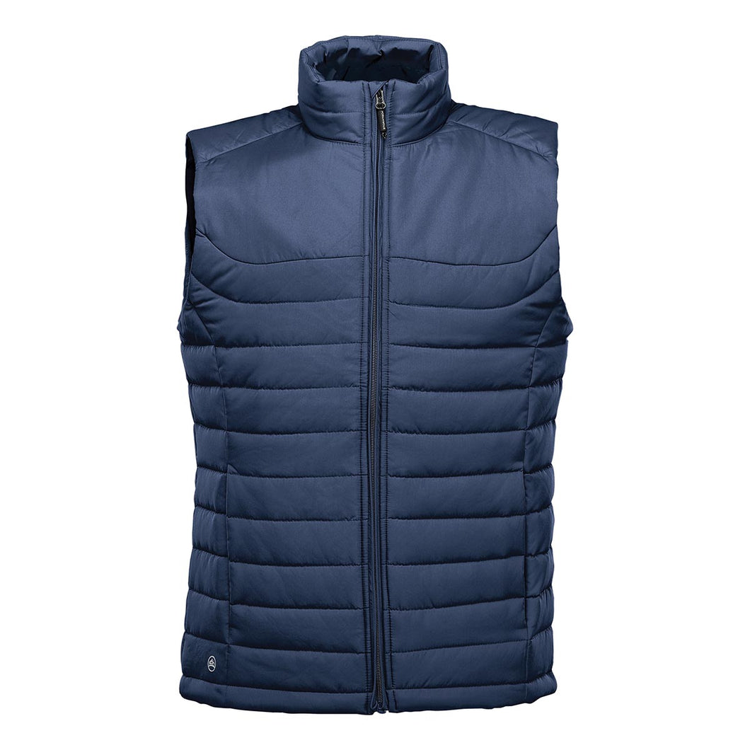 *NEW* MEN'S NAUTILUS QUILTED VEST - KXV-1 - FM MAVERICKS HOCKEY -SILICONE PATCH