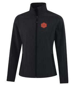 LADIES' COAL HARBOUR SOFT SHELL JACKET - L7603 - PC CURLING CLUB - PATCH