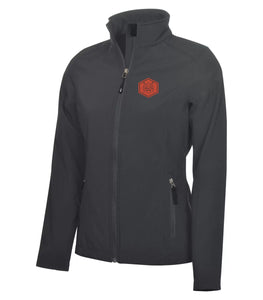 LADIES' COAL HARBOUR SOFT SHELL JACKET - L7603 - PC CURLING CLUB - PATCH