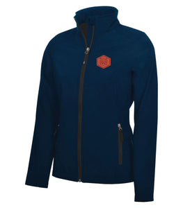 LADIES' COAL HARBOUR SOFT SHELL JACKET - L7603 - PC CURLING CLUB - PATCH