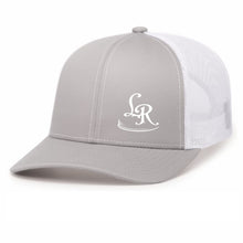 Load image into Gallery viewer, PACIFIC HEADWEAR TRUCKER SNAPBACK HAT - #104C - LET'S RACE - EMB LEFT PANEL