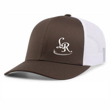 Load image into Gallery viewer, PACIFIC HEADWEAR TRUCKER SNAPBACK HAT - #104C - LET'S RACE - EMB LEFT PANEL