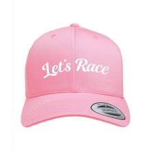 Load image into Gallery viewer, YP CLASSICS RETRO TRUCKER CAP - 6606 - LET'S RACE - EMB FULL FRONT