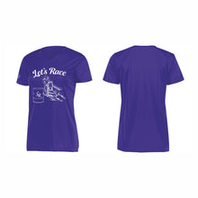 Load image into Gallery viewer, LADIES' HOLLOWAY MOMENTUM TEE - #222820 - LET'S RACE - HP