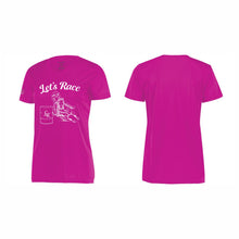 Load image into Gallery viewer, LADIES' HOLLOWAY MOMENTUM TEE - #222820 - LET'S RACE - HP