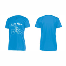 Load image into Gallery viewer, LADIES' HOLLOWAY MOMENTUM TEE - #222820 - LET'S RACE - HP