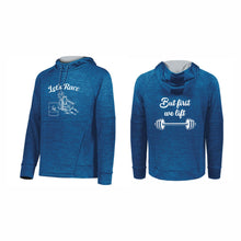 Load image into Gallery viewer, HOLLOWAY ALL-PRO PERFORMANCE FLEECE HOODIE - #223580 - LET'S RACE - HP "BUT FIRST WE LIFT"