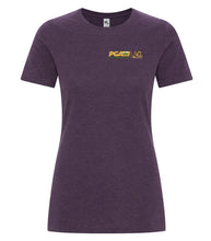 Load image into Gallery viewer, LADIES' KOI ELEMENT RING SPUN TSHIRT - KOI8060L - PGA 60th ANNIVERSARY - HP