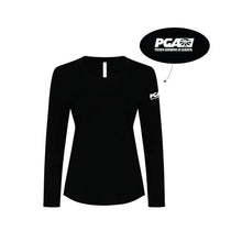 Load image into Gallery viewer, LADIES' EUROSPUN RING SPUN LONG SLEEVES - ATC8015L - POTATO GROWERS OF AB - HP LEFT ARM