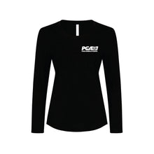 Load image into Gallery viewer, LADIES' EUROSPUN RING SPUN LONG SLEEVES - ATC8015L - POTATO GROWERS OF AB - HP LEFT CHEST