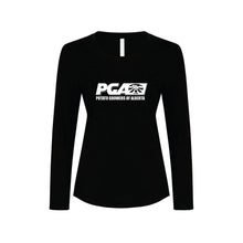 Load image into Gallery viewer, LADIES' EUROSPUN RING SPUN LONG SLEEVES - ATC8015L - POTATO GROWERS OF AB - HP FULL FRONT