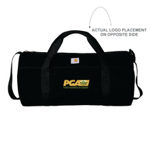 Load image into Gallery viewer, CARHARTT CANVAS PACKABLE DUFFEL - CTB000564 - POTATO GROWERS OF AB - EMB