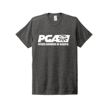 Load image into Gallery viewer, YOUTH ALLMADE TRI-BLEND TSHIRT - AL207CA - POTATO GROWERS OF AB - HP FULL FRONT
