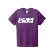 Load image into Gallery viewer, YOUTH ALLMADE TRI-BLEND TSHIRT - AL207CA - POTATO GROWERS OF AB - HP FULL FRONT