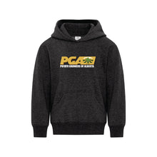 Load image into Gallery viewer, YOUTH EARTH WASH FLEECE HOODIE - ATCY6500 - POTATO GROWERS OF AB - HP FULL FRONT