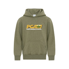 Load image into Gallery viewer, YOUTH EARTH WASH FLEECE HOODIE - ATCY6500 - POTATO GROWERS OF AB - HP FULL FRONT