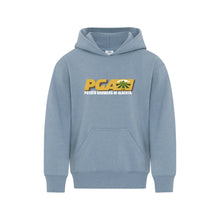 Load image into Gallery viewer, YOUTH EARTH WASH FLEECE HOODIE - ATCY6500 - POTATO GROWERS OF AB - HP FULL FRONT