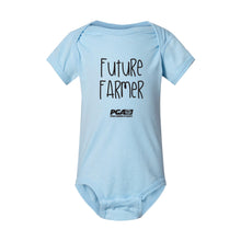 Load image into Gallery viewer, RABBIT SKINS INFANT BODYSUIT - 4424 - POTATO GROWERS OF AB - SP "FUTURE FARMER"