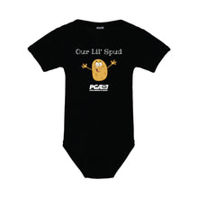 Load image into Gallery viewer, RABBIT SKINS INFANT BODYSUIT - 4424 - POTATO GROWERS OF AB - SP "OUR LIL' SPUD"