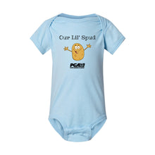 Load image into Gallery viewer, RABBIT SKINS INFANT BODYSUIT - 4424 - POTATO GROWERS OF AB - SP "OUR LIL' SPUD"