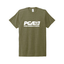 Load image into Gallery viewer, UNISEX ALLMADE TRI-BLEND TSHIRTS - AL2004CA - POTATO GROWERS OF AB - HP FULL FRONT