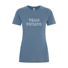 Load image into Gallery viewer, LADIES' KOI ELEMENT RING SPUN TSHIRT - KOI8060L - POTATO GROWERS OF AB - HP "TEAM POTATO"
