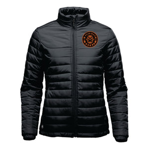 WOMENS QUILTED JACKET- CUSTOM PATCH QX-1W