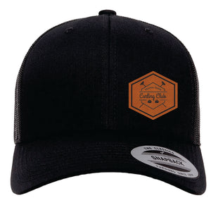 YP CLASSICS RETRO TRUCKER CAP - 6606 - PC CURLING CLUB - PATCH