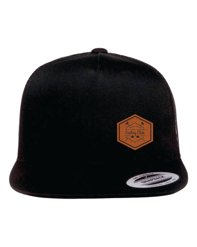 YP CLASSICS FIVE-PANEL CLASSIC TRUCKER CAP - 6006 - PC CURLING CLUB - PATCH