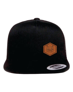 YP CLASSICS FIVE-PANEL CLASSIC TRUCKER CAP - 6006 - PC CURLING CLUB - PATCH