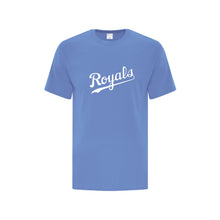 Load image into Gallery viewer, UNISEX ATC EVERYDAY COTTON TSHIRT - ATC1000 - ROYALS BASEBALL - HP "ROYALS" LOGO