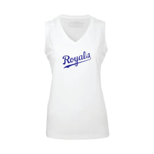 Load image into Gallery viewer, LADIES' PRO TEAM VNECK TANK TOP - L3527 - ROYALS BASEBALL - HP