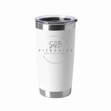 Load image into Gallery viewer, 20oz. TRAVEL MUG - SGB FITBODIES - LASER ENGRAVE