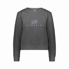 Load image into Gallery viewer, LADIES' ATHLETIC FLEECE CROP CREW - 126300 - SGB FITBODIES - HP