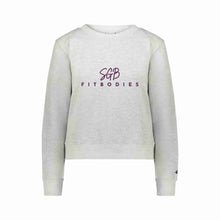 Load image into Gallery viewer, LADIES' ATHLETIC FLEECE CROP CREW - 126300 - SGB FITBODIES - HP