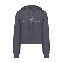 Load image into Gallery viewer, LADIES' ATHLETIC FLEECE CROP HOODIE - 126100 - SGB FITBODIES - HP
